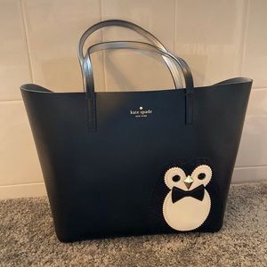 Kate Spade Clifton Lane Large Penguin Tote